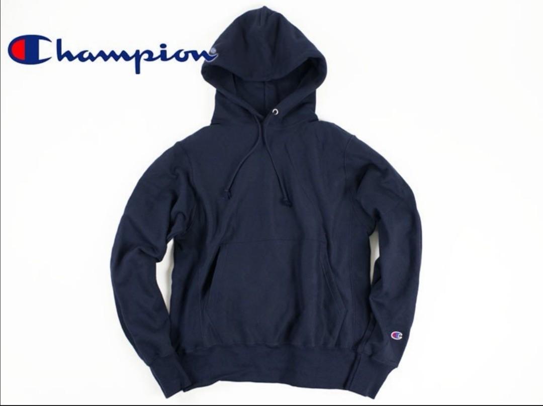 Navy Blue Champion Hoodie