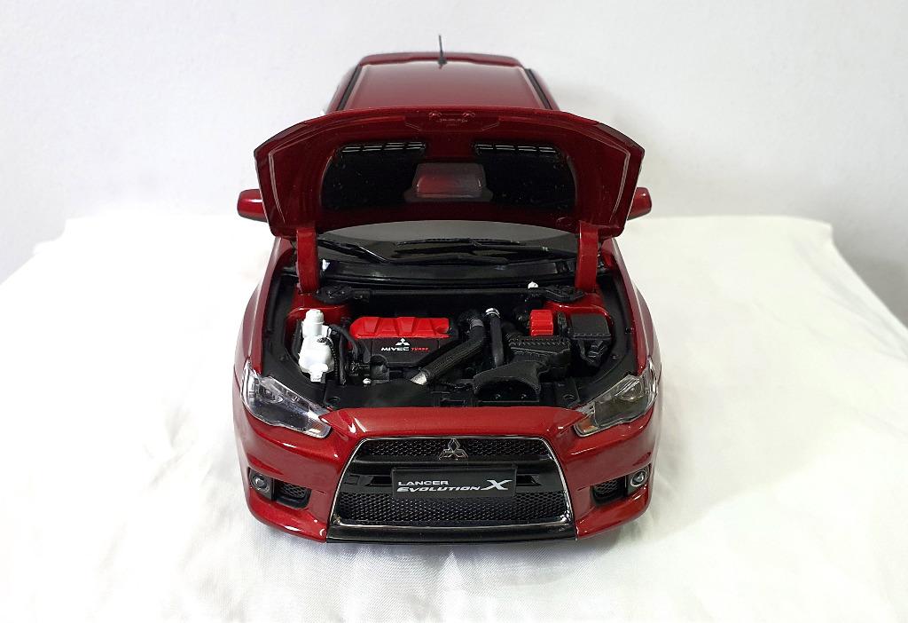 NEW CSM Mitsubishi EVO X 118 Diecast Car Model, Hobbies & Toys, Toys