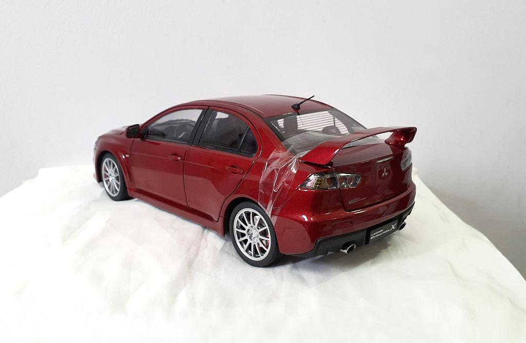 NEW CSM Mitsubishi EVO X 118 Diecast Car Model, Hobbies & Toys, Toys