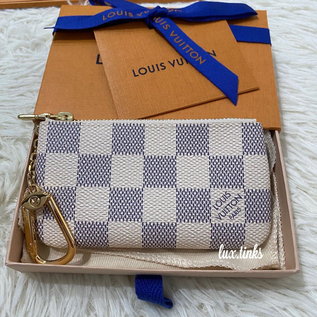 ✨NEW IN ✨ Louis Vuitton Damier Azur Key Pouch, Luxury, Bags & Wallets on  Carousell