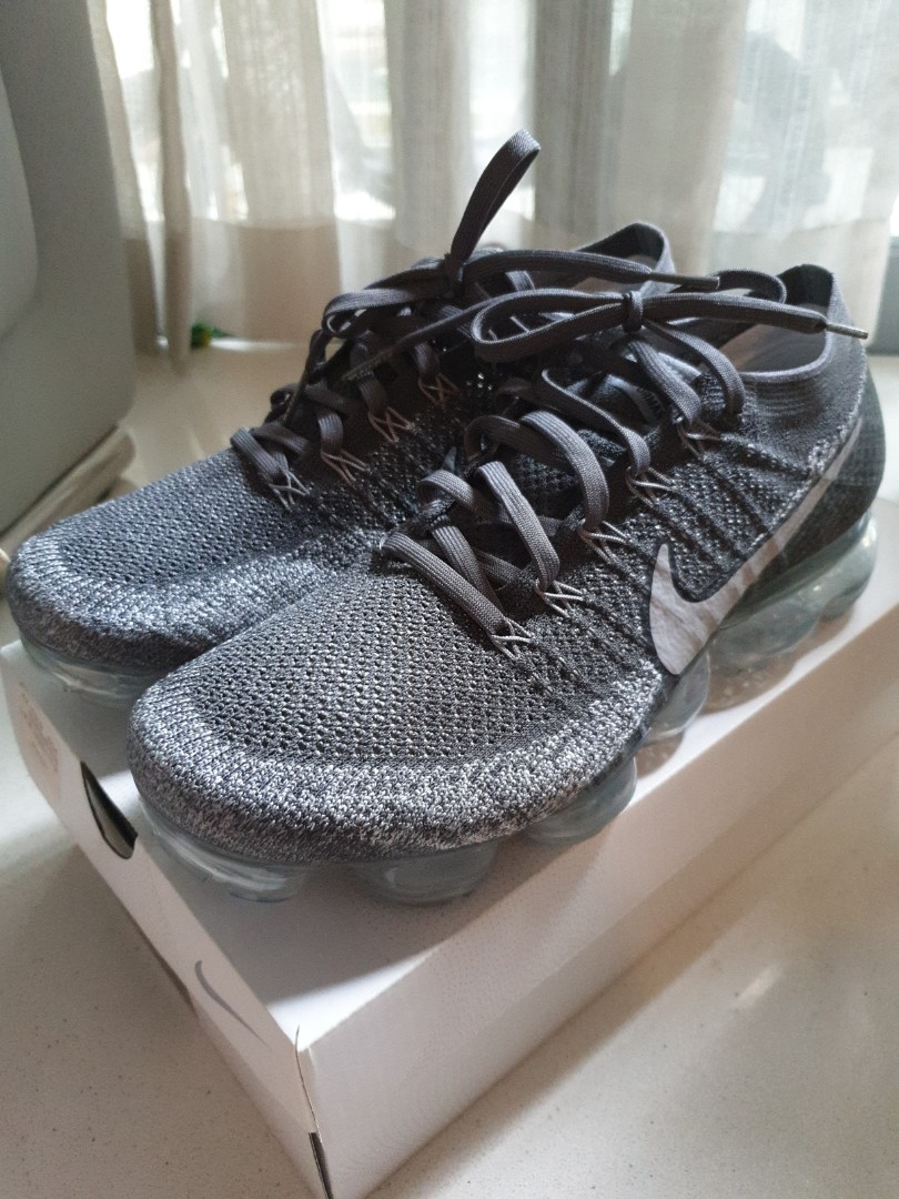 Nike Air Vapormax Flyknit OG Dark Grey US 9.5 New, Men's Fashion, Footwear,  Sneakers on Carousell