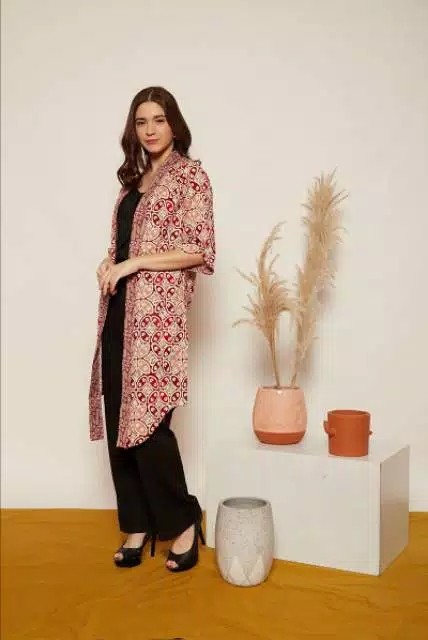 outer long cardi
