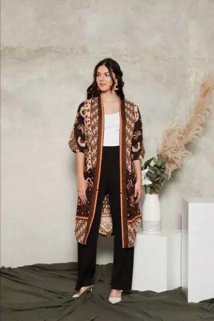 outer long cardi