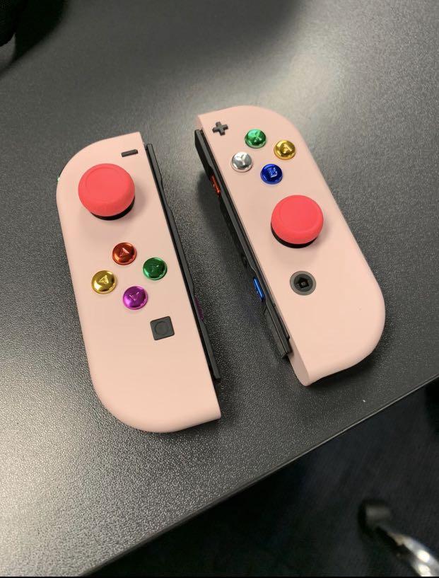 pink joycons