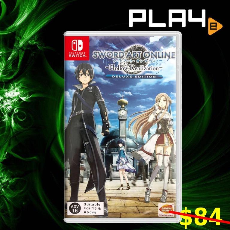 Nintendo Switch Sword Art Online Hollow Realization Local Brand New Toys Games Video Gaming Video Games On Carousell