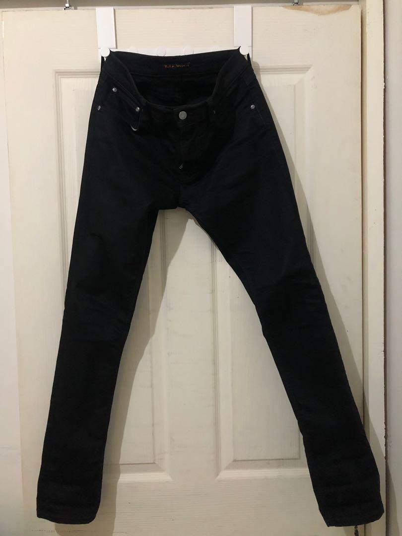 tight terry deep black