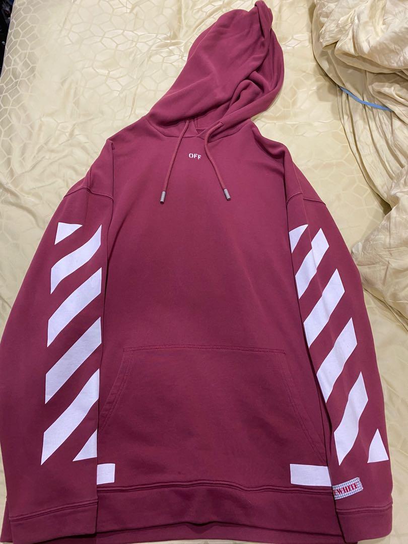 Off white red arrows hot sale hoodie
