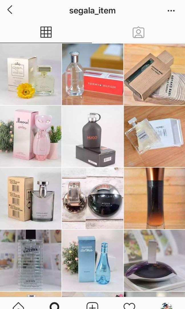 Parfum Ori Tester Box Unbox Murah Di Lapak Ig Segala Item Serba Serbi Others Di Carousell