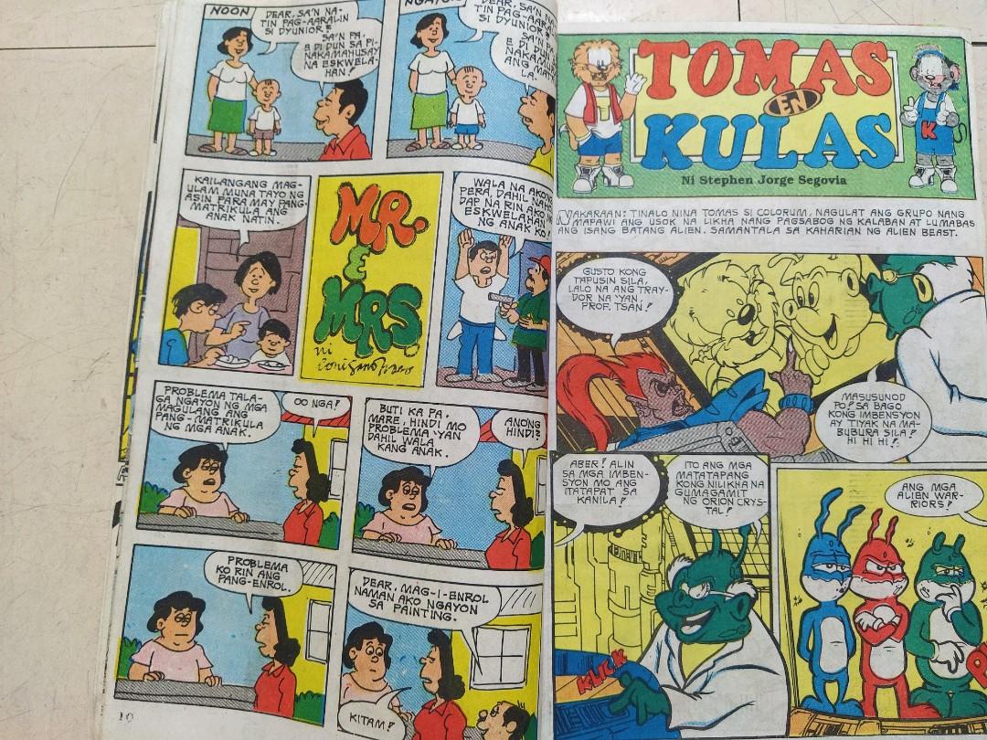 Pilipino Funny Komiks No Cover June 26 2000 Books Comics Manga On Carousell