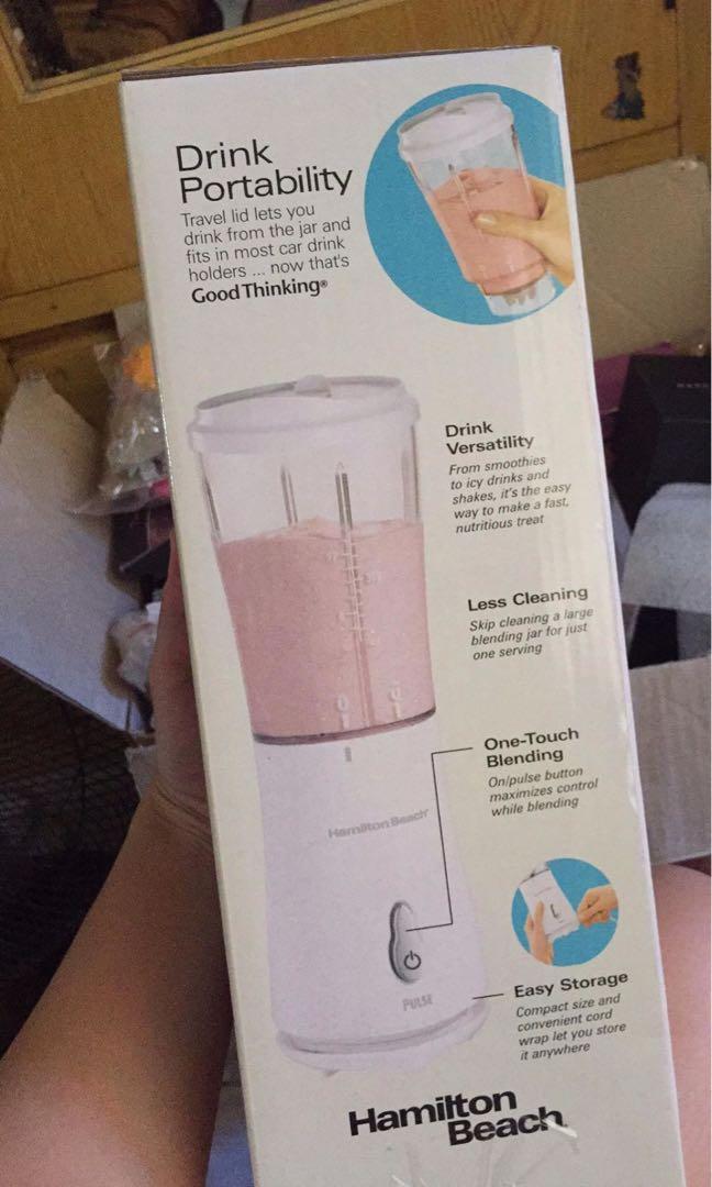 Portable blender from U.S (Category: Coffee & Tea Tableware) located in Paranaque City. Submitted by FLess.ph (Listing ID 1004599012, Image 1). Description: US bought. BPA Free. Trusted american brand for over 100 years. Php 2800 only. Blender / tumbler on the go.