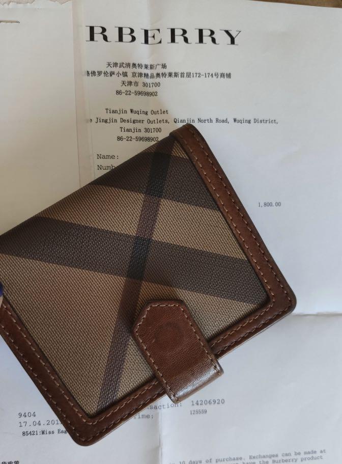 Burberry outlet outlet wallet price