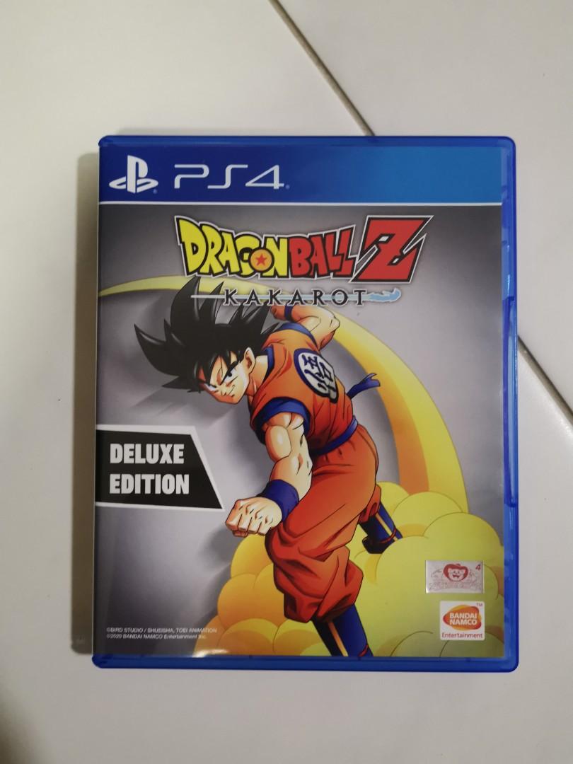 Ps4 Dragon Ball Z Kakarot Deluxe Edition Video Gaming Video Games Playstation On Carousell