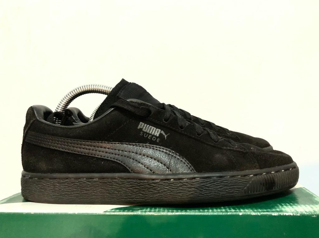 Puma suede full 2025 black original