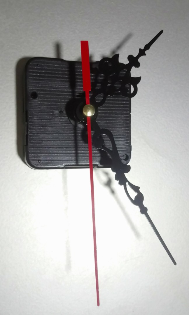 Quartz clock movement & hands, Everything Else on Carousell