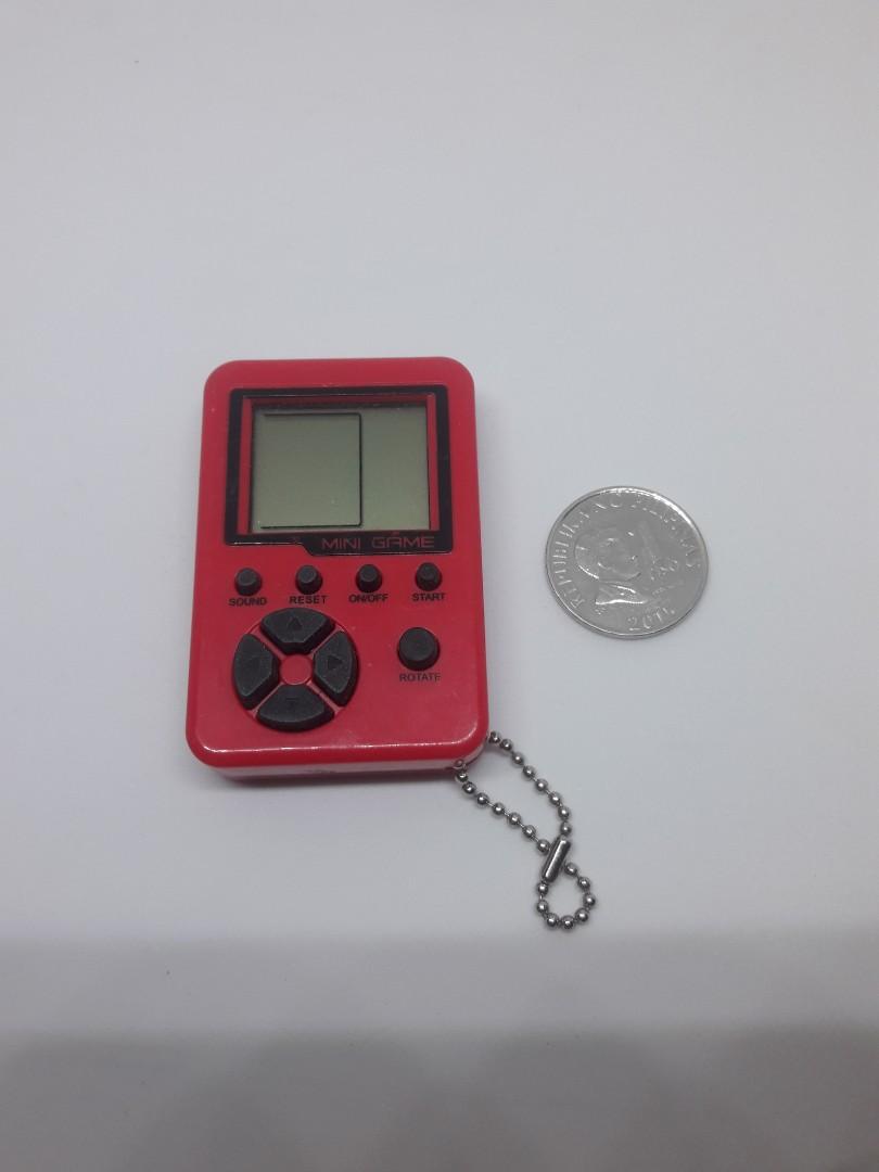 Retro Game Machine Classic Mini Game Box Tetris Handheld (Category: Interactive Toys) located in Las Pinas. Submitted by jaziyah4 (Listing ID 1004498543, Image 1). Description: Used. No box Features: 1.100% new high quality. 2.Mini pocket toy retro tetris game console for your kids. 3.Tetris games are fun and challenging, allowing kids to relax in their spare time. Specifications: Type: Keychain, Capsule, Mini Game Machine Screen size: Approx. 2.