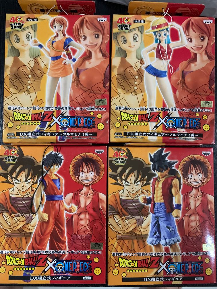New Dragon Ball x One Piece Weekly Jump 40th Goku Style NAMI