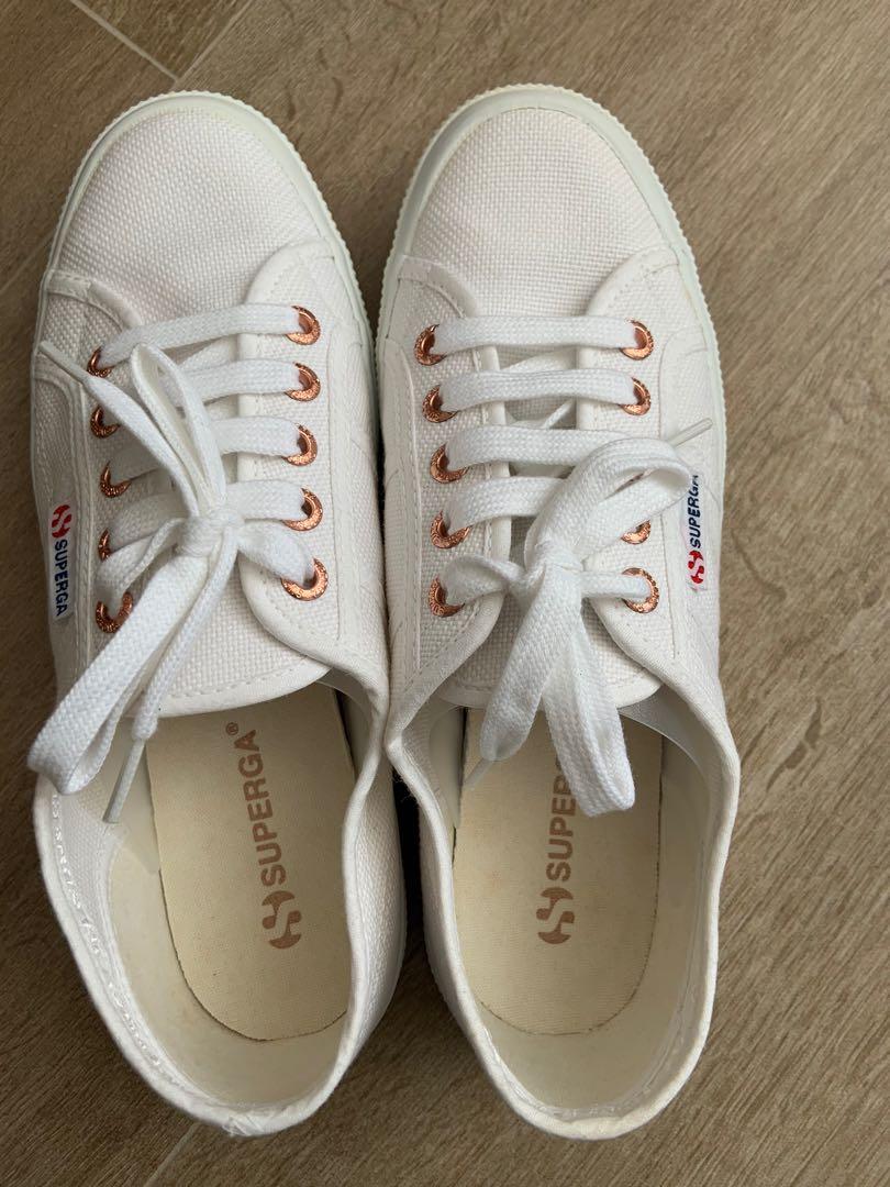 superga cotu rose gold