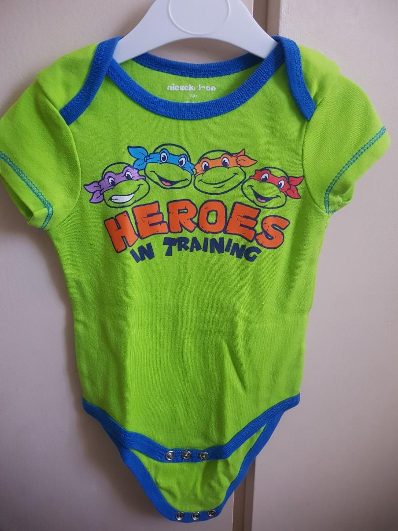 tmnt baby onesie