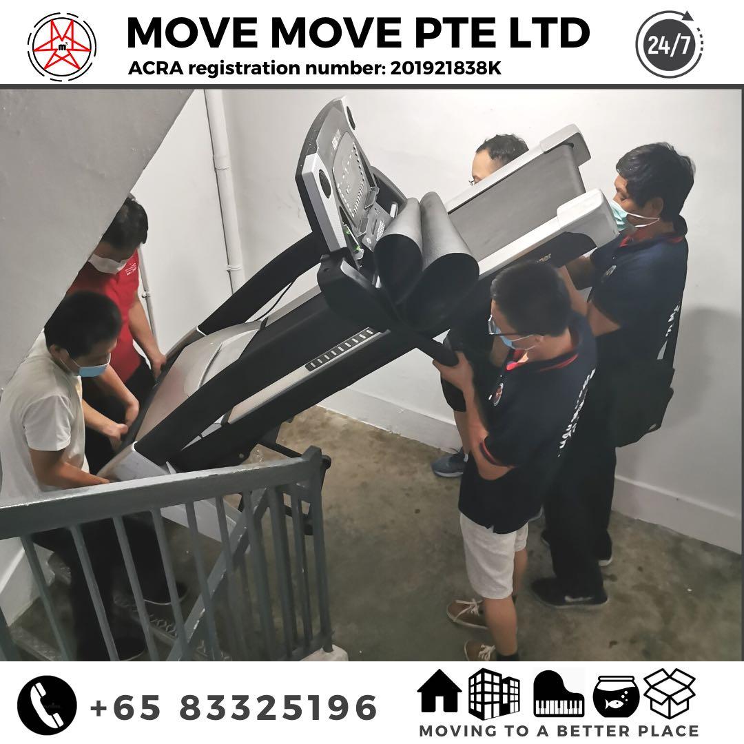 TREADMILL MOVERS SINGAPORE BEST GYM EQUIPMENT MOVING SERVICES Home Services Movers Delivery Furniture Movers on Carousell