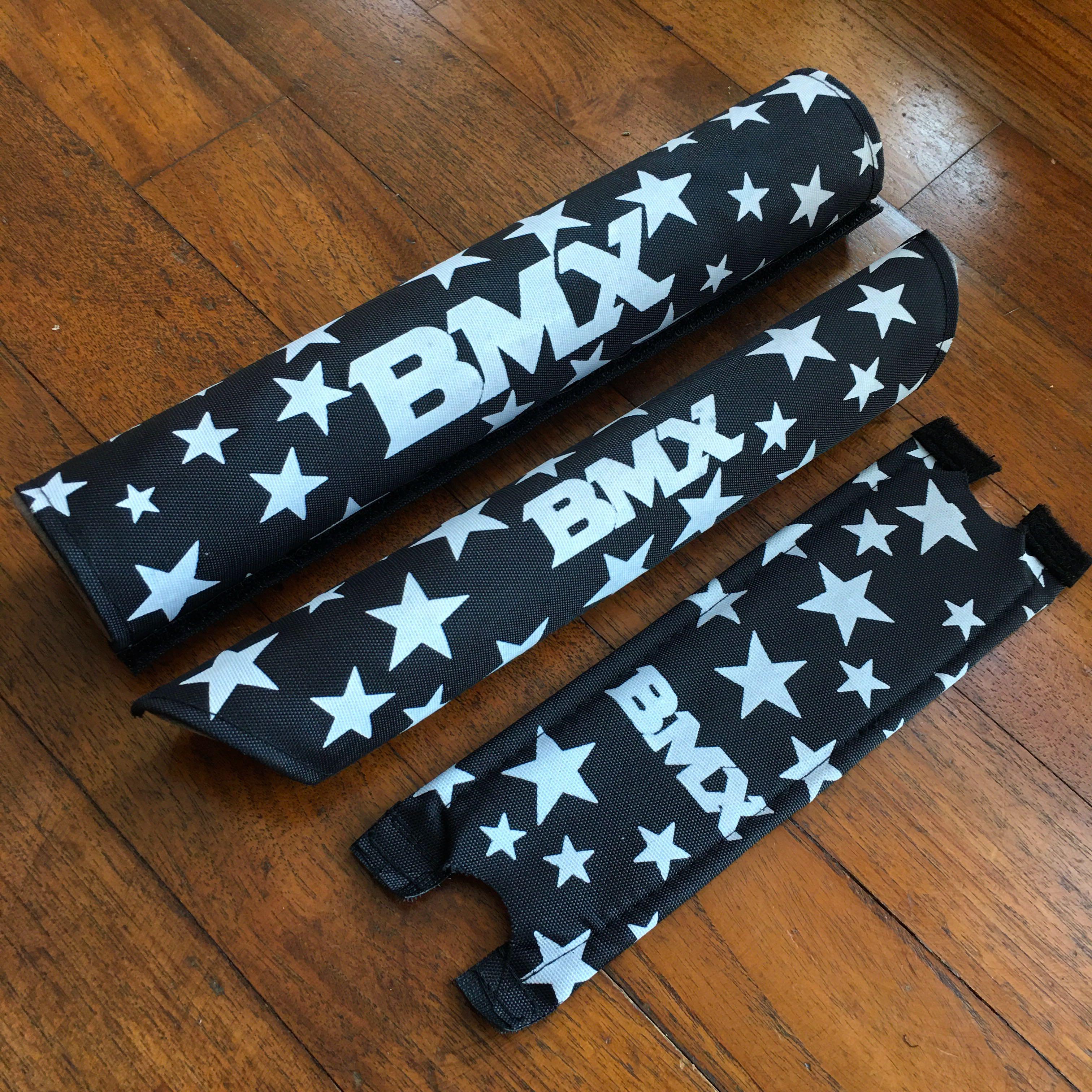 1980s old school Bmx pads new for V bars Sports Equipment