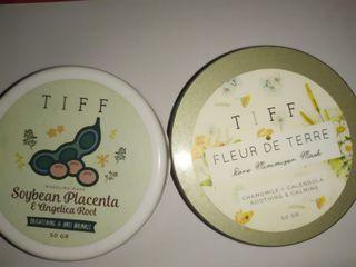 ( Barter) Masker Organik / Organic Tiff Body Tiffbody Soybean Placenta & Fleur De Terre