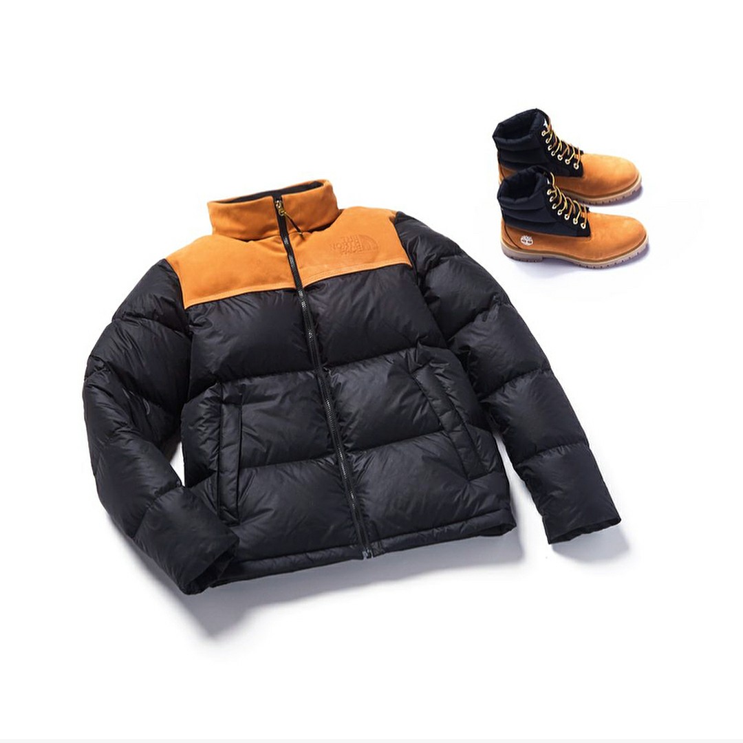 THE NORTH FACE x TIMBERLAND NUPTSE 700 