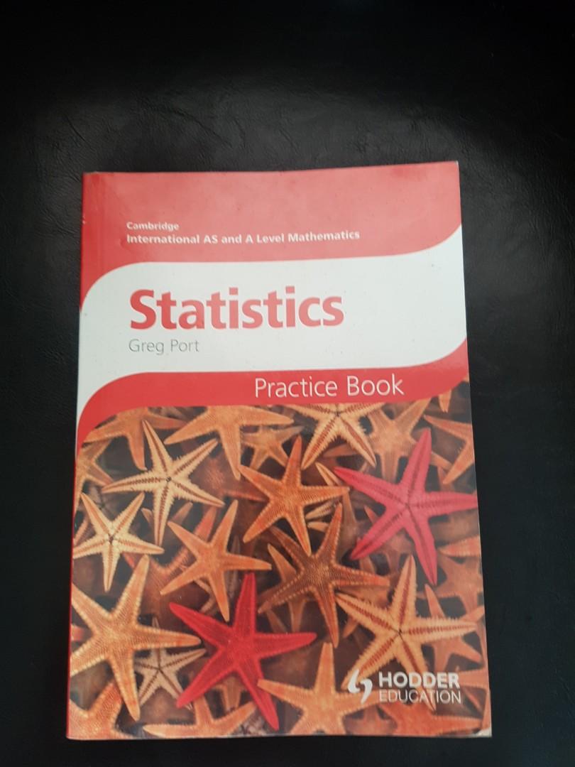 A level math (Category: Assessment Books) located in Singapore. Submitted by bimba (Listing ID 1004609431, Image 1). Description: Statistics..