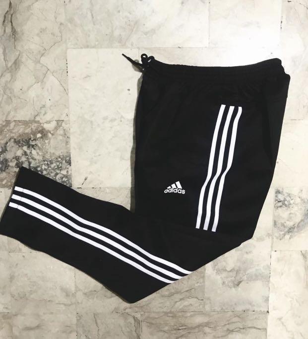 Adidas Men's Track Pants (EH4213_M_Black/White_Medium) : Amazon.in:  Clothing & Accessories