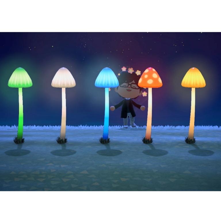 Animal Crossing Mush Lamp All Color Cool Lights, Video Gaming, Video