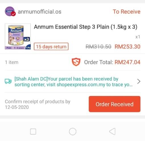 Anmum Step 3 1 5kg Babies Kids Nursing Feeding On Carousell