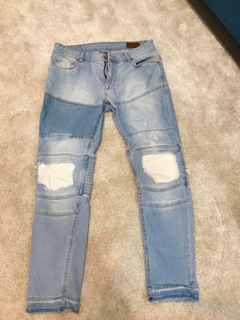 asos skinny ripped jeans