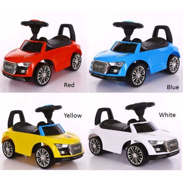 audi toy push car
