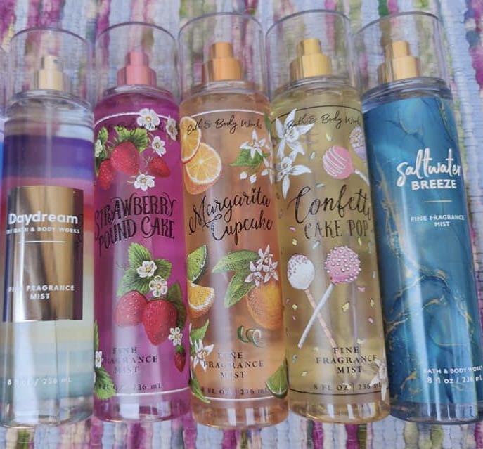 Confetti daydream bath and body 2025 works