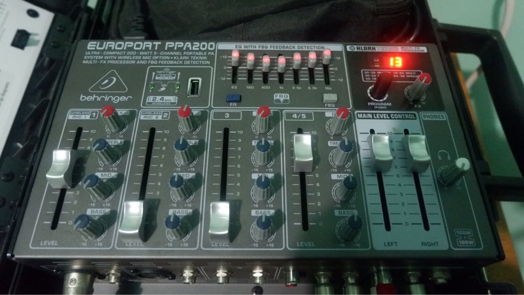 behringer europort ppa200