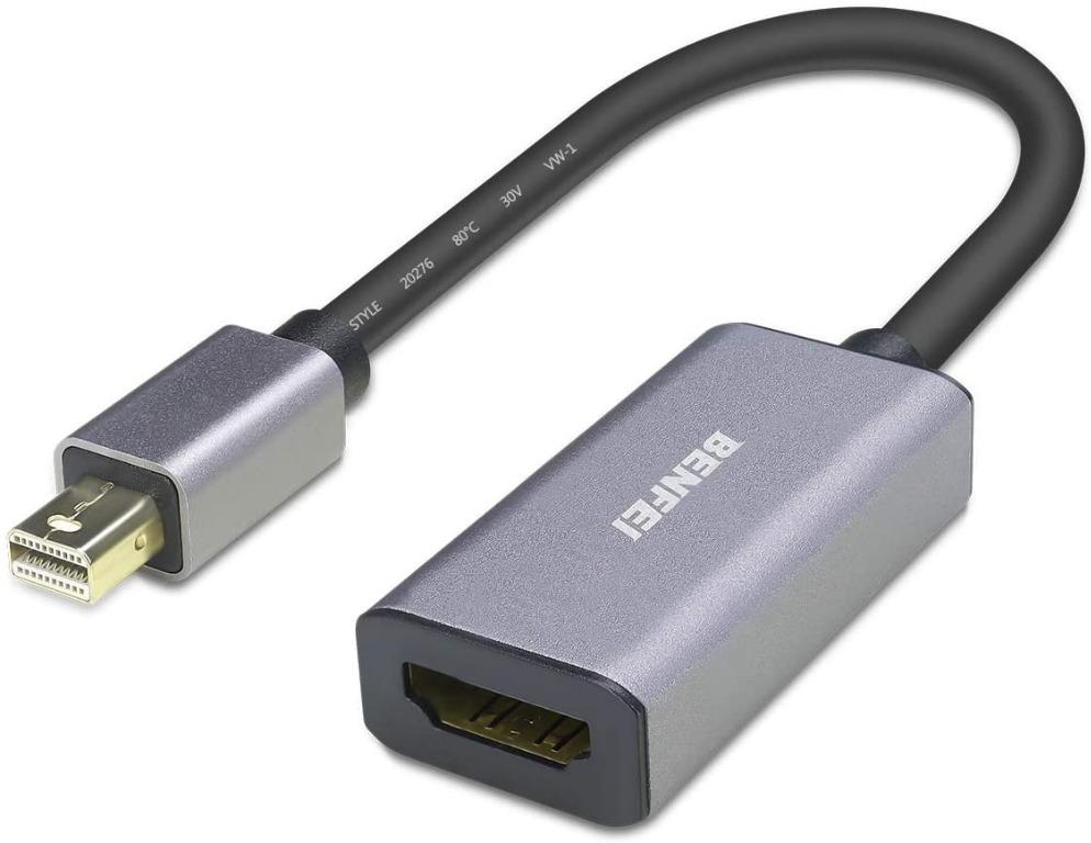 Benfei Mini Displayport To Hdmi Adapter Mini Dp To Hdmi Adapter Compatible With Macbook Air Pro Microsoft Surface Pro Dock Monitor Projector And More Grey Electronics Computer Parts Accessories On Carousell