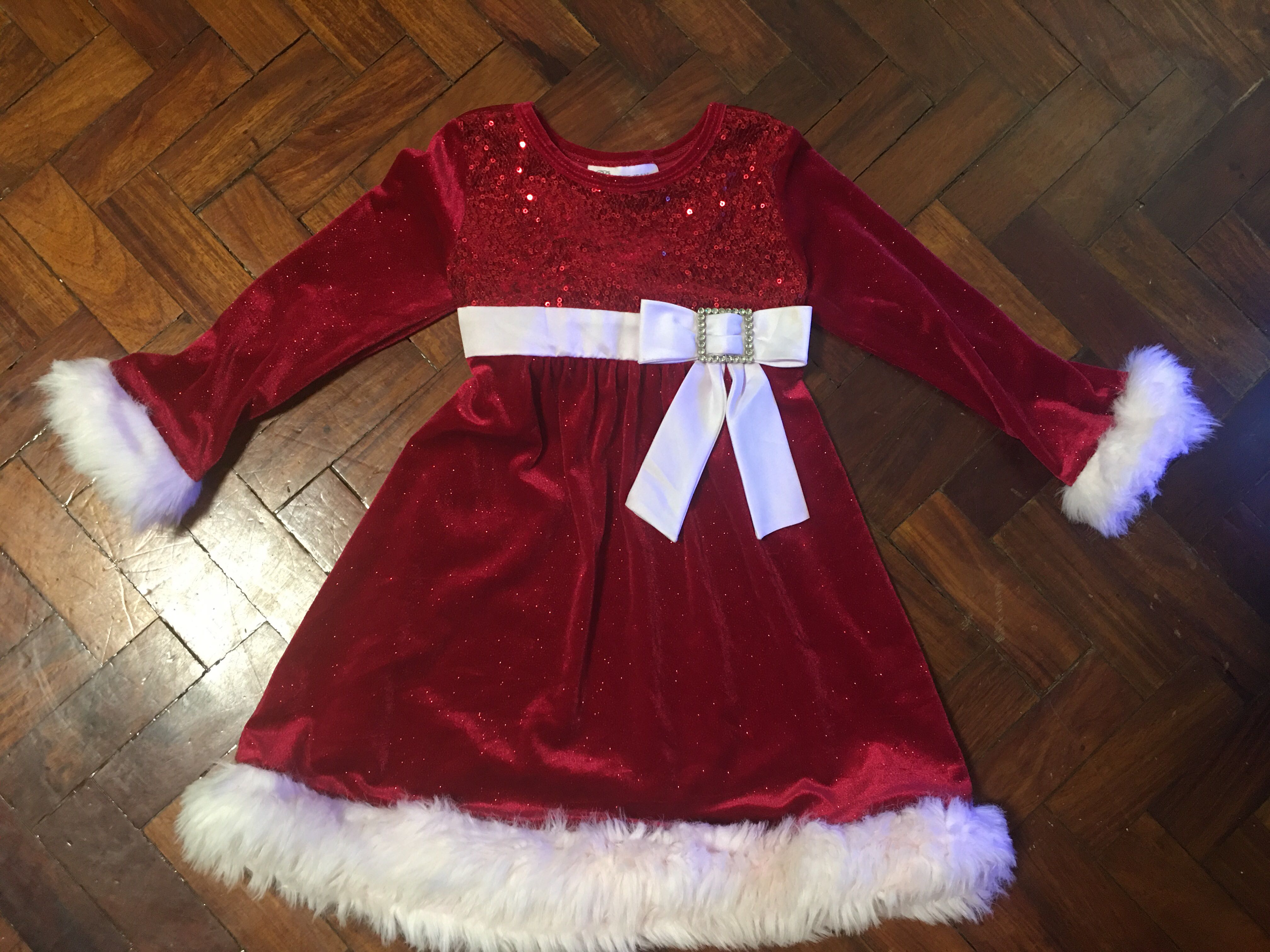bonnie jean christmas dress