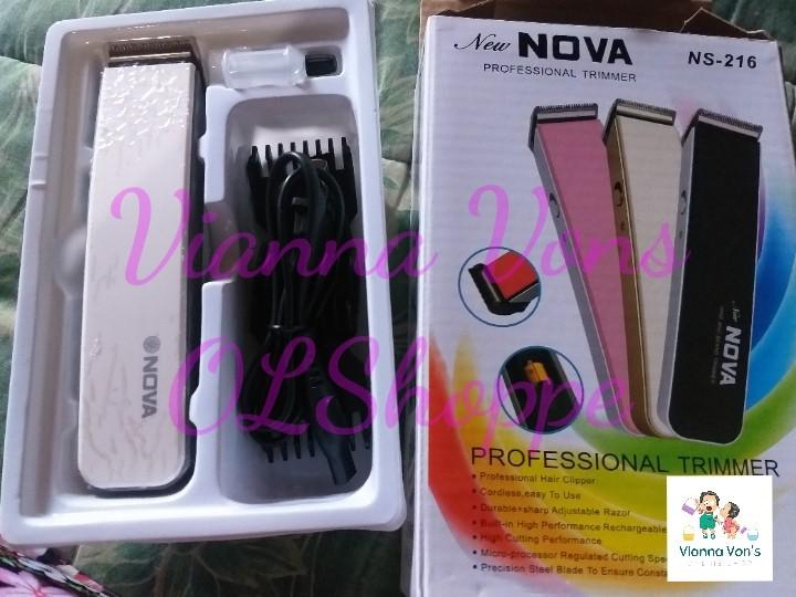 nova trimmer blade accessories