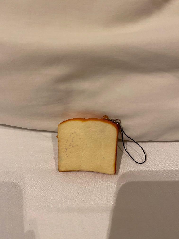 Bread squishy (Category: Plushies & Soft Toys) located in Singapore. Submitted by sonicboom123 (Listing ID 1004735572, Image 2). Description: Cute bread squishy soft and can be used for a keychain!:).
