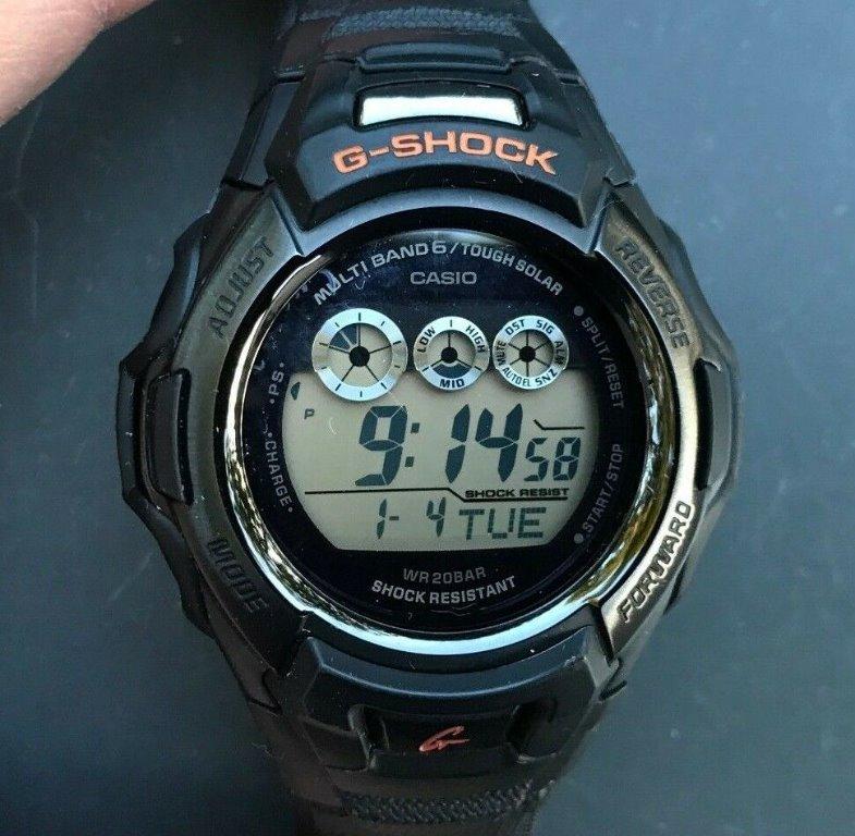 CASIO GW M500F 1CR G SHOCK Mens Radio Sync Solar Watch Men s