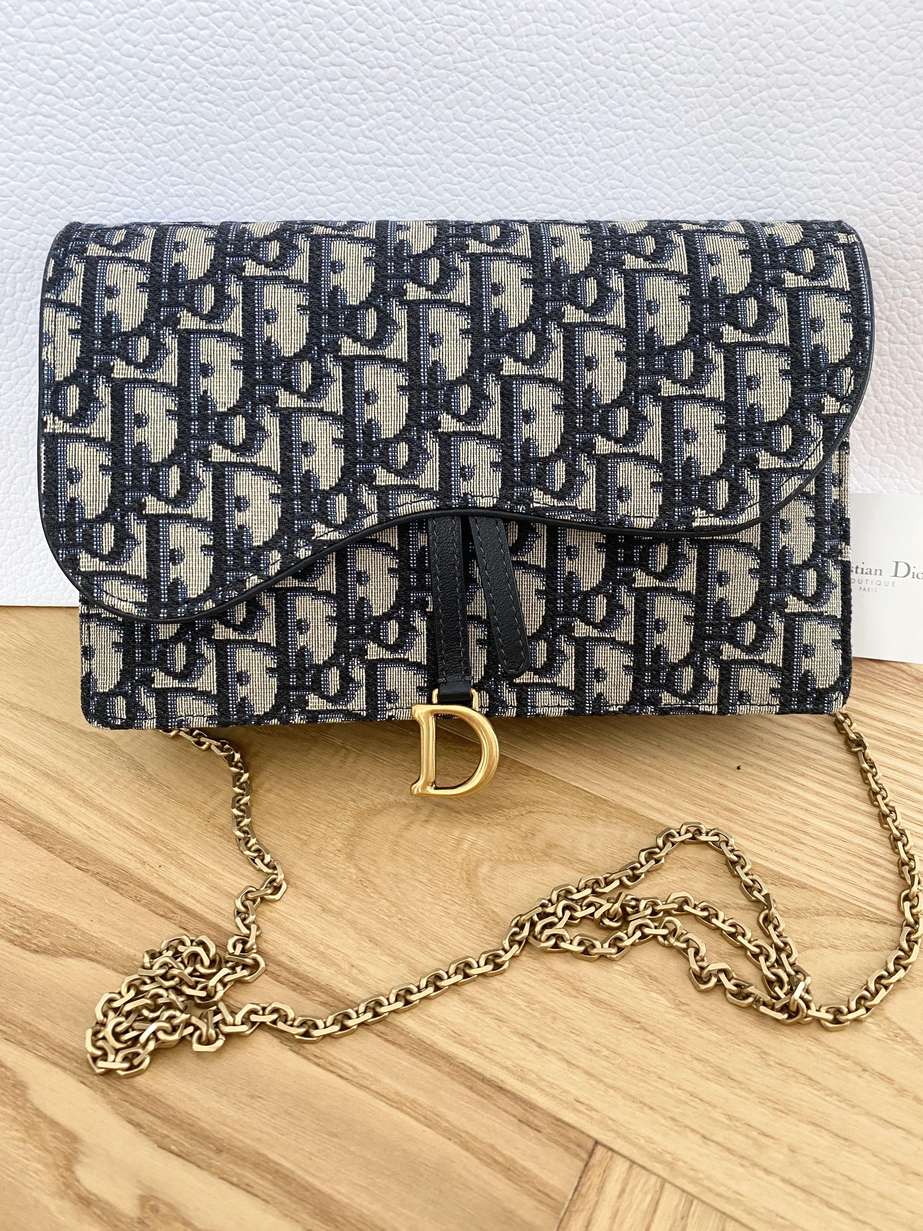 Dior saddle outlet sling pouch