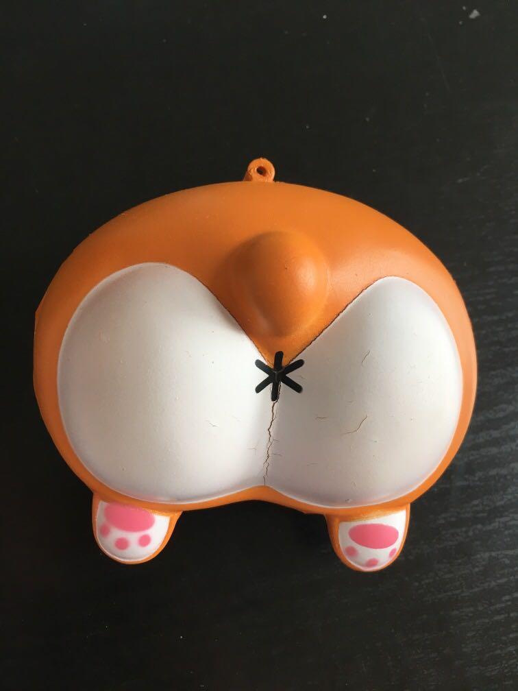 corgi squishy toy