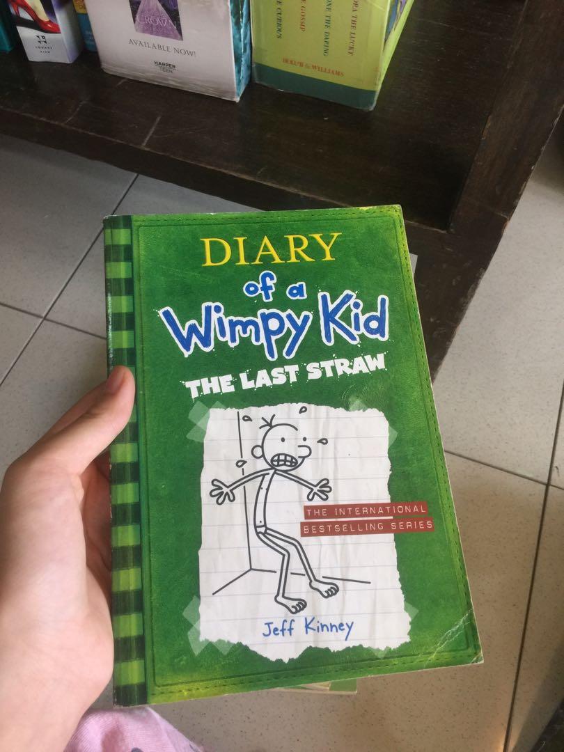 Diary Of A Wimpy Kid 2 Book Bundle The Last Straw 3 And Hard Luck 8 Hobbies Toys Books Magazines Children S Books On Carousell