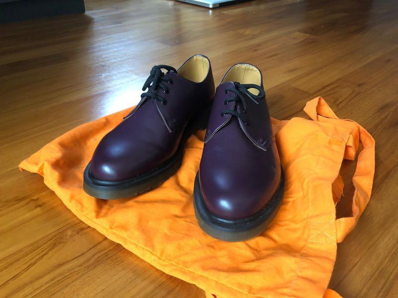 Dr Martens 1461 Purple Men s Fashion Footwear Boots on Carousell