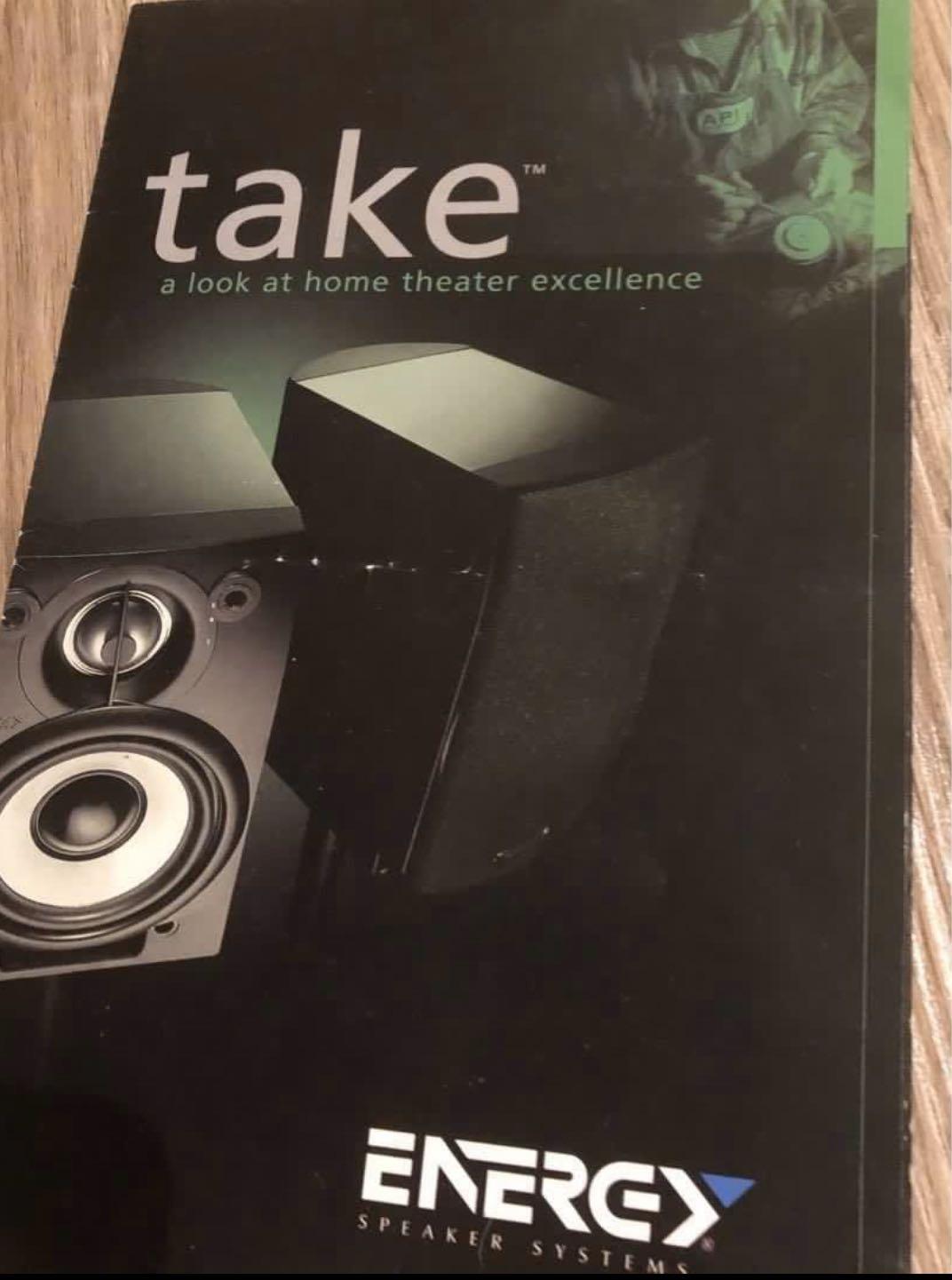 ENERGY Back Surround Speakers , Audio, Soundbars, Speakers & Amplifiers