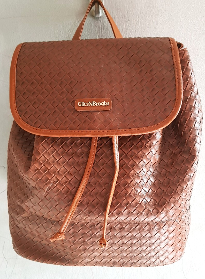 Giles n brooks backpack top