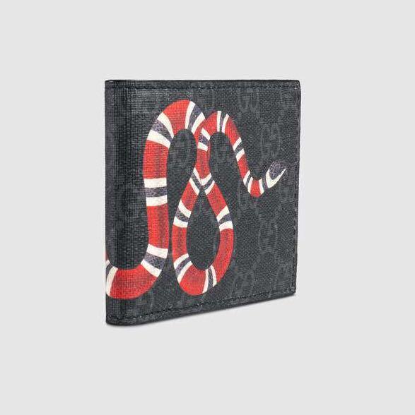 Gucci kingsnake card holder black 2025
