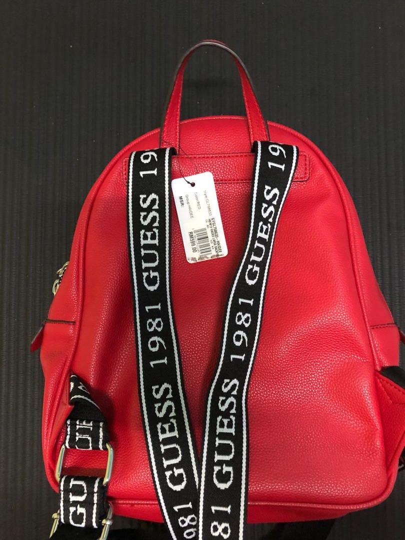 Guess Haidee Backpack, Women's Fashion, Bags & Wallets, Purses