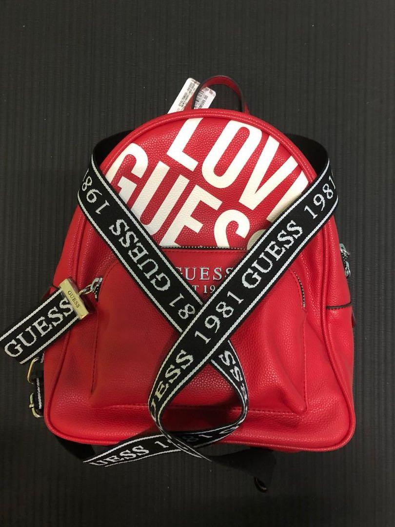Guess Haidee Backpack, Women's Fashion, Bags & Wallets, Purses