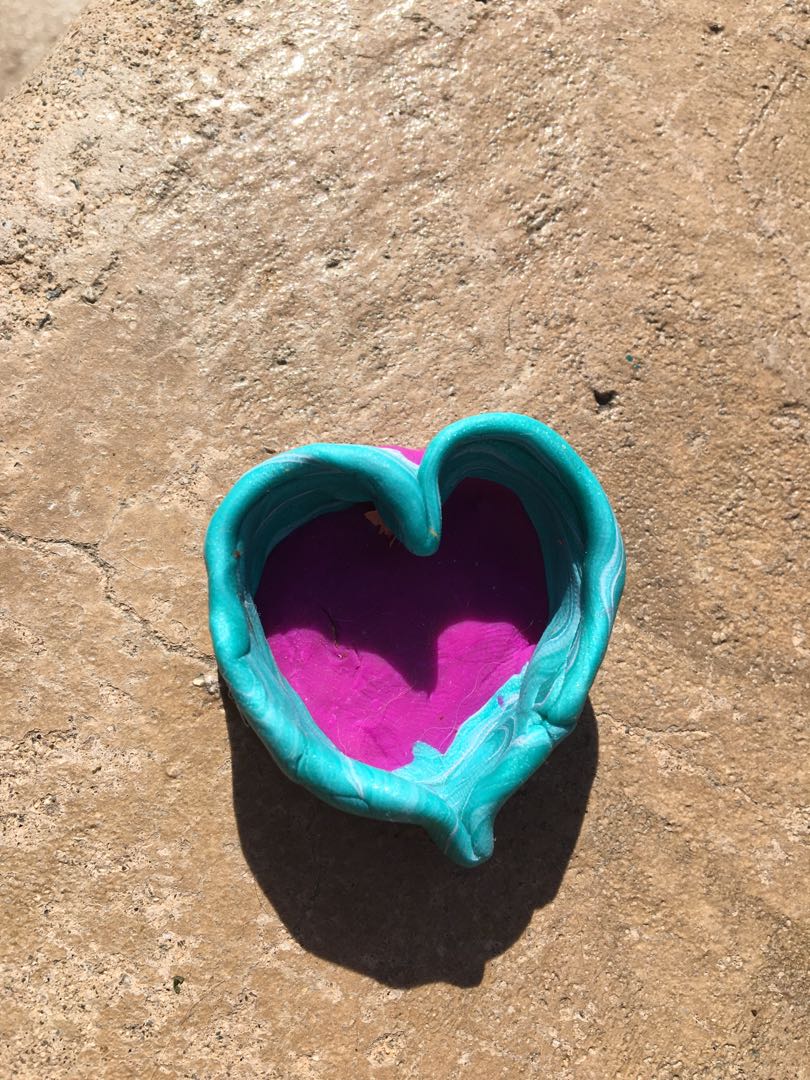 Heart shaped ashtray