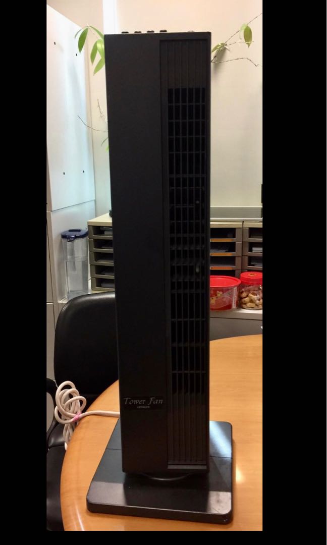 Hitachi tower fan, TV & Home Appliances, Air Conditioners & Heating on